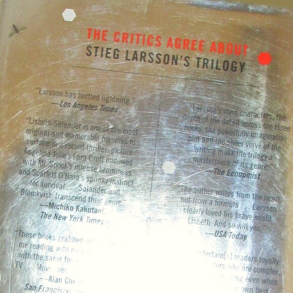 NWT(Book)The Girl Who Kicked The Hornet's Nest novel by Stieg Larsson, author of - Picture 6 of 7